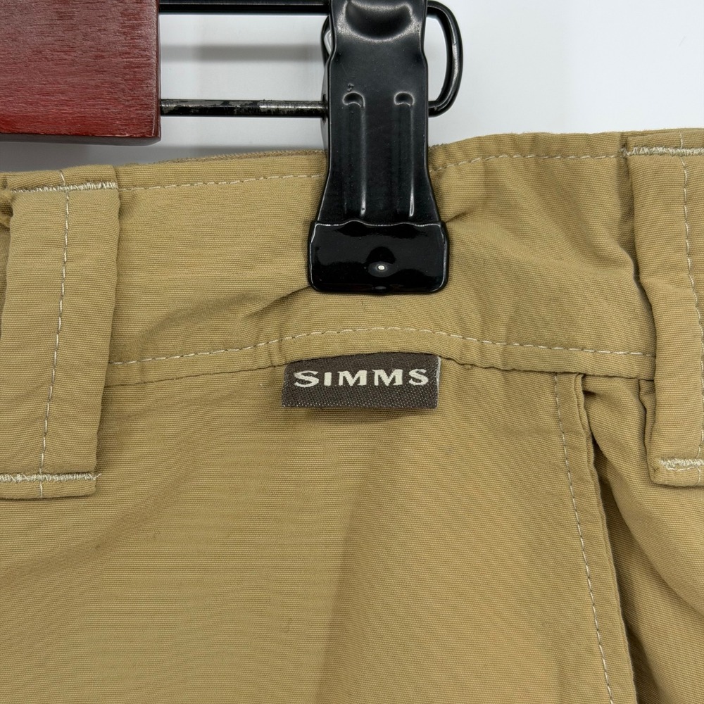 Simms Performance Wading Guide Pants Mens 34r Tan… - image 4